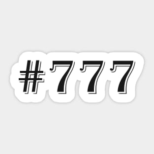 777 Sticker